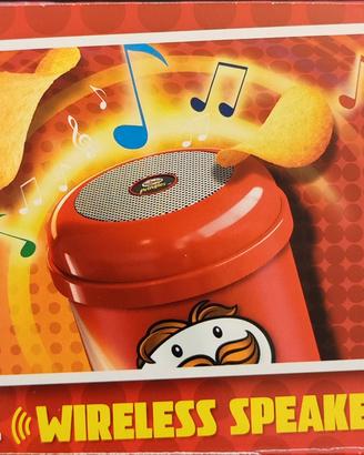 Speaker Bluetooth Pringles Wireless
con Scatola