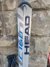 SCI HEAD iC160 (bastoncini da 115cm,  IN OMAGGIO)