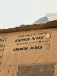 Coppia casse più amplificatore