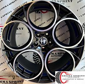 4 CERCHI IN LEGA RAGGIO 20 ALFA ROMEO STELVIO