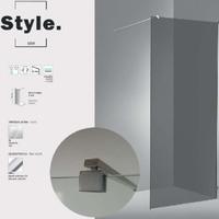 Box Doccia 87,5x90 STIM90 Parete Fissa Style Ocean