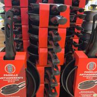 Set 2 Padelle Acciaio di carbonio 