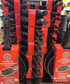 Set 2 Padelle Acciaio di carbonio 