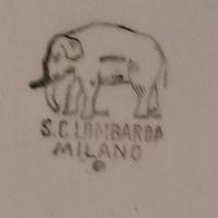 ANTICO PITALE IN CERAMICA SC LOMBARDA