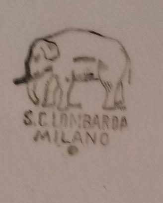 ANTICO PITALE IN CERAMICA SC LOMBARDA