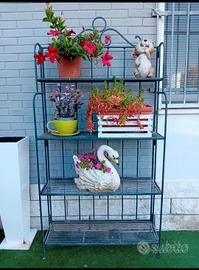 porta piante in ferro 