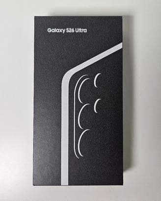 Samsung Galaxy S26 Ultra Black 256GB NUOVO