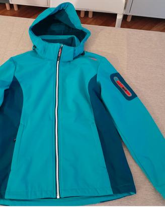 CMP Giacca donna in Softshell con cappuccio