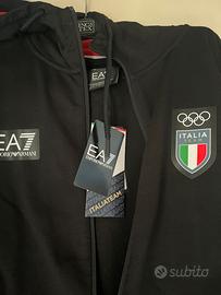EA7 EMPORIO ARMANI OLIMPIADI ITALIA TUTA TRICOLORE