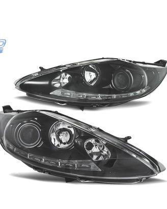 FARI FORD FIESTA 08-12 LUCE DIURNA NERO