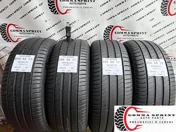 4 PNEUMATICI 225/55 R17 MICHELIN ESTIVE