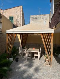 Gazebo in legno
