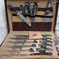 Kit completo  coltelli forbici e posate per cucina