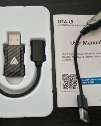 Adattatore Android Auto Wireless