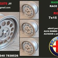 Cerchi ronal a1 SPORT 7x 15 4x98 et25 alfa romeo