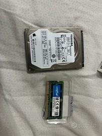hard disk + ram