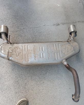 scarico originale 500 Abarth