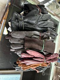 Stock guanti pelle