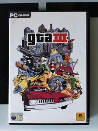 Gioco PC CD-ROM "GTA 3" originale completo