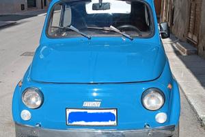 Fiat 500F Blu del 1967