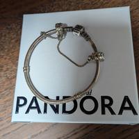 Bracciale Pandora con aggiunta catenina di sicurez