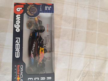 Burago red Bull Rb19 2023 Max Verstappen