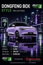 Dongfeng Box Dong feng Style 100% elettrica