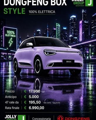 Dongfeng Box Dong feng Style 100% elettrica