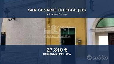 Immobile in asta di 93 m² a San Cesario di Lecce
