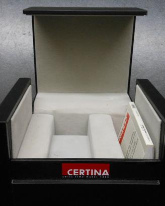 CERTINA SCATOLE OROLOGIO attuali e vintage WBX70
