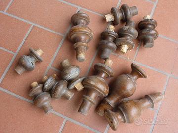 3 serie piedini per mobili antichi