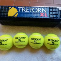 PALLE TENNIS TRETORN XL senza pressione NUOVE vint