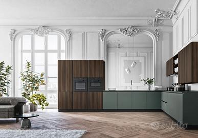 Cucina su Progettazione ♥ L.5,70m con 3 Colonne