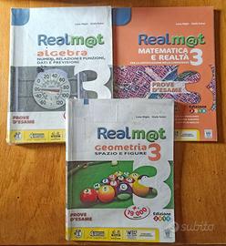 Libro REALMAT 3 + INSERTI (scuola media)