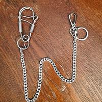 Catena Portafoglio Portachiavi + Moschettone biker