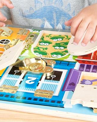 Tavola sensoriale in legno Melissa&Doug Montessori