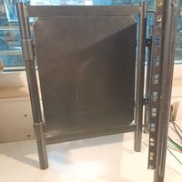 rack audio pieghevole con 10U