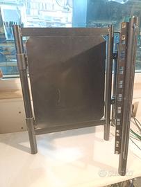 rack audio pieghevole con 10U