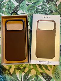 Cover Nomad Pelle iPhone 17 Pro Max Nuova