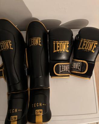 Guantoni + Paratibie Leone 1947 TECH++ S/M