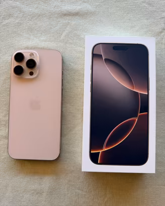 Iphone 16 Pro Max desert titanium 512gb