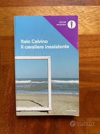 Romanzo di Calvino "Il cavaliere inesistente".
