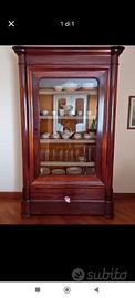 Mobile vetrina/libreria antica, fine ’800, restaur