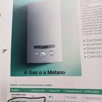 Scaldino nuovo Vaillant gpl o metano 11l per ester
