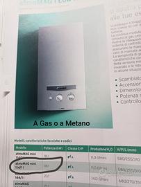 Scaldino nuovo Vaillant gpl o metano 11l per ester