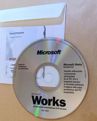Software Microsoft Works 6 la versione ridotta di