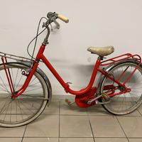 Bicicletta Pieghevole Vintage Rosso Fuoco – Doppio