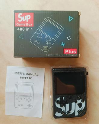 Console Retro Gaming Sup Game Box 400 in 1 Nero 