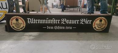 insegna luminosa birra