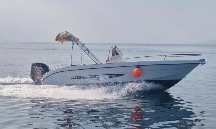 Barca Manò Marine 22.50 FB Suzuki DF150 del 2020